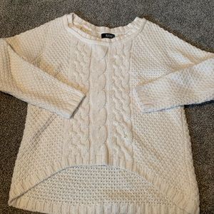 White Knit Sweater